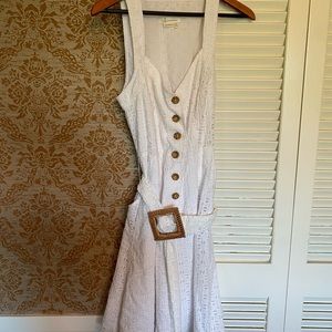 Anthropologie eyelet romper